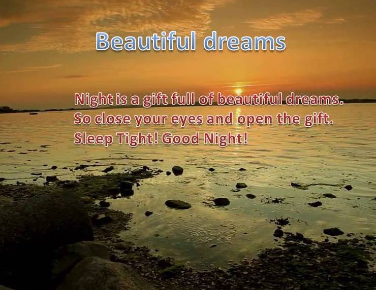 Good night sms