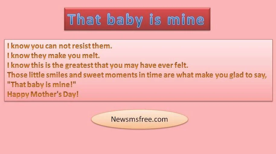 Mother;s day sms pic