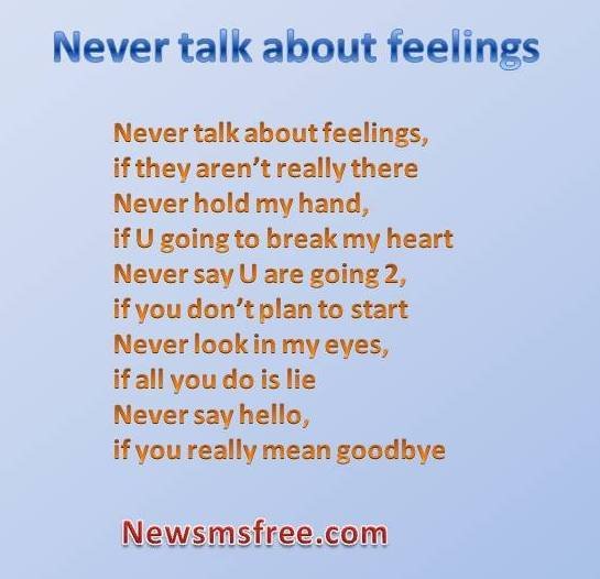 Sad sms pic