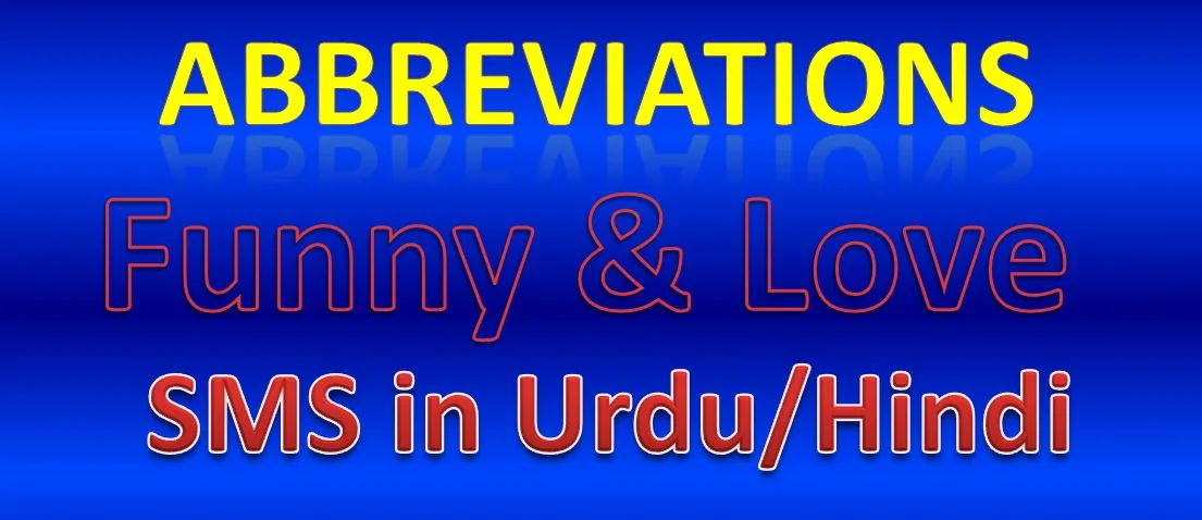 Best Abbreviation SMS free