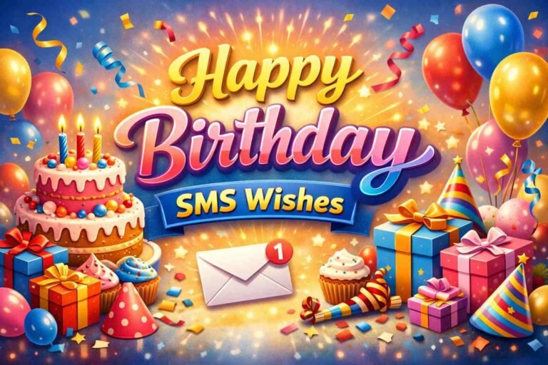 free happy birthday sms wishes shayari english and Urdu